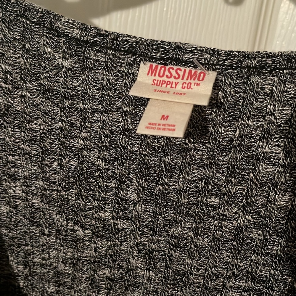 MOSSIMO grey long sleeve dress size Medium - Picture 4 of 5